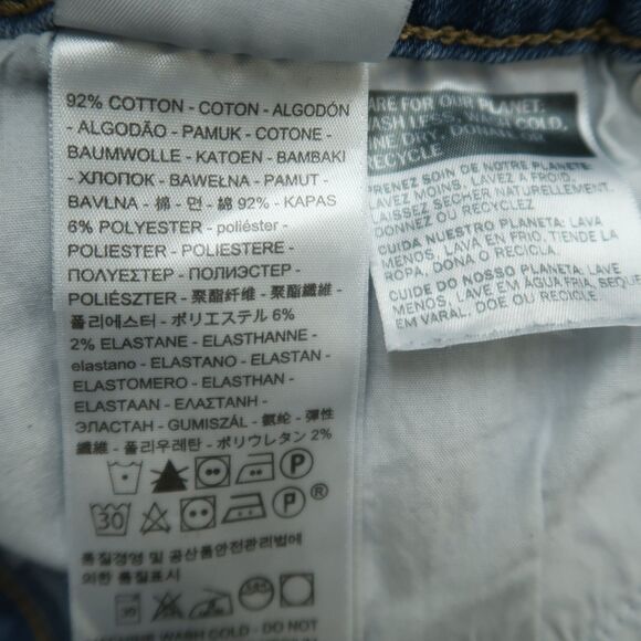 Levi's 721 Jeans Women's Size 30 Blue High-Rise Skinny Denim Pants 30" Inseam - Picture 13 of 16